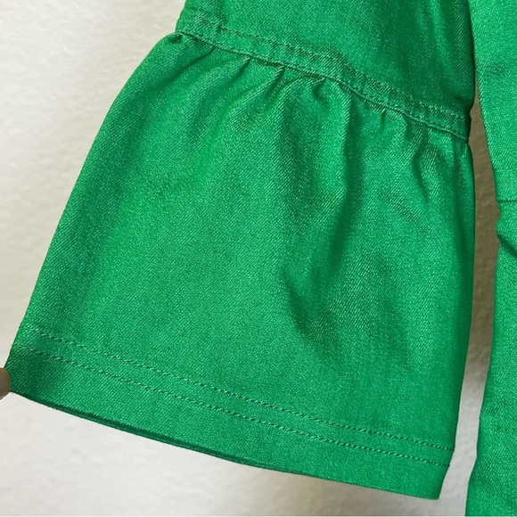 Studio Park x Jane Treacy Women's Green Denim Jacket Size S - Picture 4 of 13